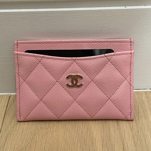 CHANEL | Accessories | Chanel Card Holder 22c Pink | Poshmark